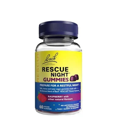 Bach Rescue Night Gummies за спокоен сън х60 желирани дражета
