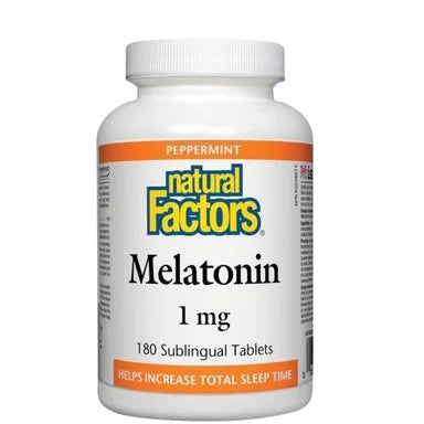 Мелатонин 1 мг за спокоен сън х180 таблетки Natural Factors
