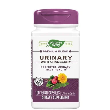 Уринари с червена боровинка 420 мг х100 капсули Nature's Way