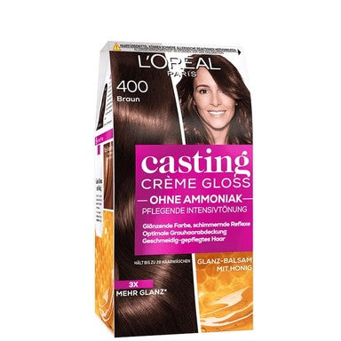 Lоreal Casting Creme Gloss Боя за коса без амоняк 400 кафяво