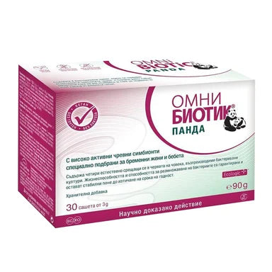 Омни Биотик Панда за майки и бебета 3 г х30 сашета