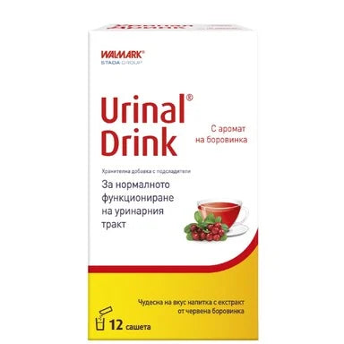 Urinal Drink за нормално функциониране на уринарния тракт х12 сашета Walmark