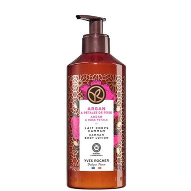 Yves Rocher Bain Nature Мляко за тяло с арган и роза х390 мл