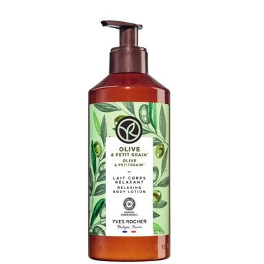 Yves Rocher Bain Nature Мляко за тяло с маслина и петигрен х390 мл