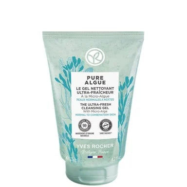 Yves Rocher Pur Algue Измиващ гел за лице х125 мл