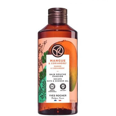 Yves Rocher Bain Nature Душ гел с аромат на манго и кориандър x400 мл