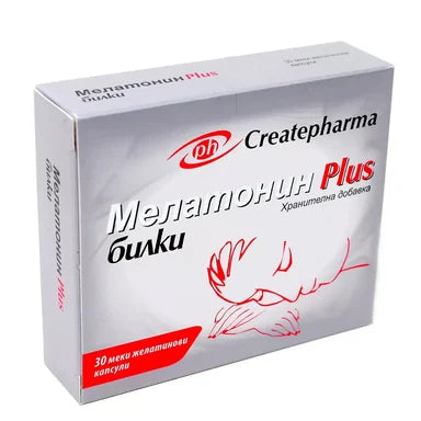 Мелатонин Plus билки 1 мг х30 желатинови капсули