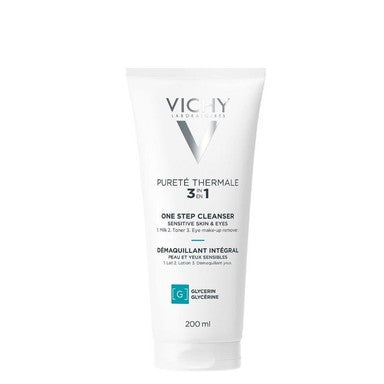 Vichy Purete Thermale 3в1 Почистващо мляко за лице за чувствителна кожа х200 мл