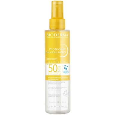 Bioderma Photoderm ANTI-OX Хидратираща двуфазна слънцезащитна вода SPF50 x200 мл