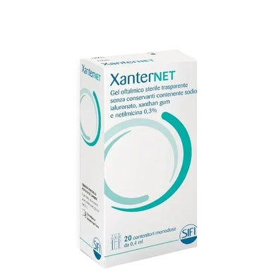 Xanternet Стерилен гел за очи 0.4 мл x20 монодози
