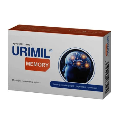 Urimil Memory за памет концентрация и периферно оросяване х30 капсули Naturpharma