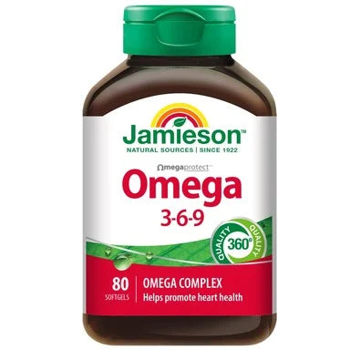 Омега Биокомплекс 3-6-9 x80 капсули Джеймисън