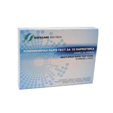 Safecare Комбиниран бърз тест за 12 наркотика