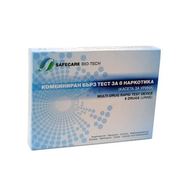 Safecare Бърз комбиниран тест за 8 наркотика