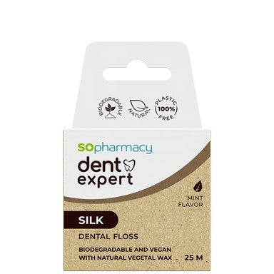 SOpharmacy Dent Expert silk Копринен конец за зъби x25 м