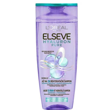Elseve Hyaluron Pure Хидратиращ шампоан за мазен скалп и сухи краища х400 мл