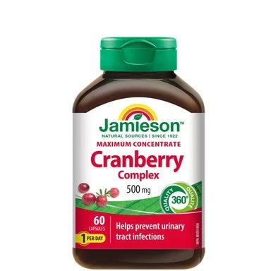 Кранбери Комлекс 500 мг х60 капсули Джеймисън