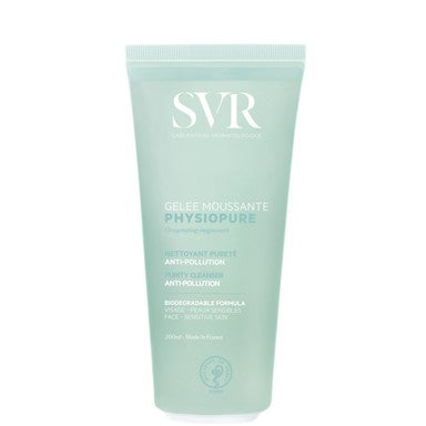 SVR Physiopure Измиваща гел-пяна за лице за нормална и суха кожа x200 мл
