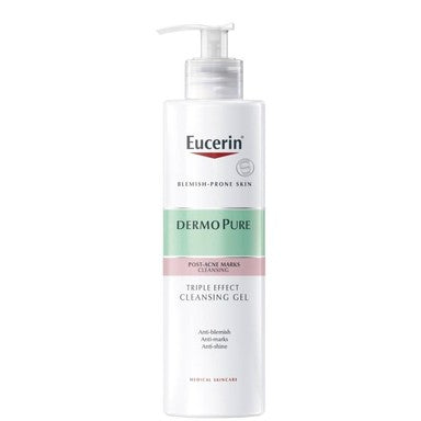 Eucerin DermoPure Измиващ гел с тройно действие за лице и тяло x400 мл