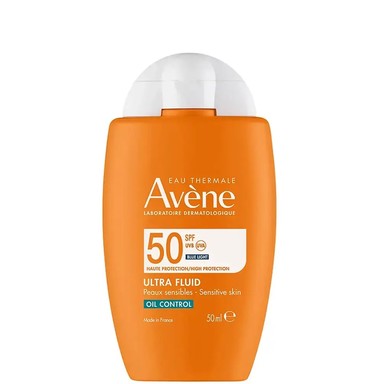 Avene Ultra Oil Control Слънцезащитен флуид за мазна кожа SPF50+ х50 мл
