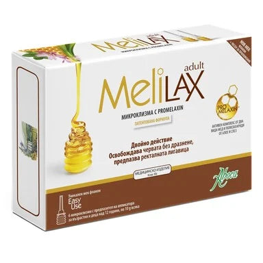 MeliLax Микроклизма за възрастни х6 броя Aboca