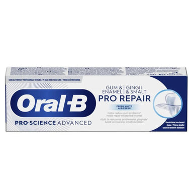 Oral-B Gum and Enamel Pro Repair Fresh White Избелваща паста за зъби x75 мл