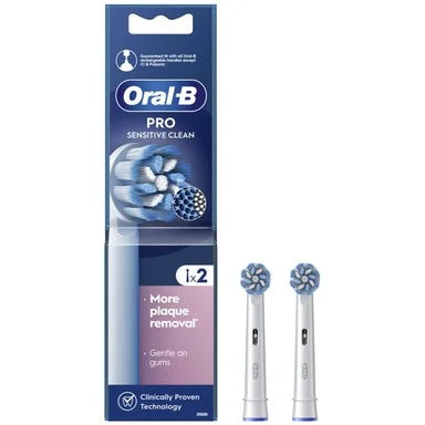 Oral-B Pro Sensitive Clean EB 60 Накрайник за електрическа четка за зъби x2 броя