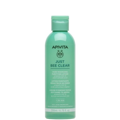 Apivita Just Bee Clear Почистващ лосион за лице х200 мл