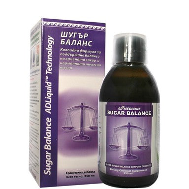 ADLiquid Sugar Balance за поддържане баланса на кръвната захар и нормалното телесно тегло x250 мл