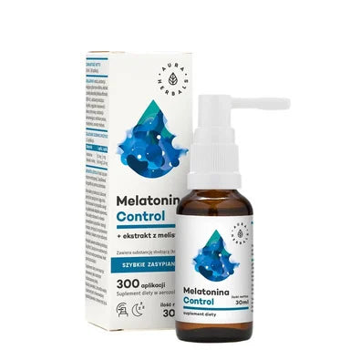 Мелатонин и маточина при безсъние Орален спрей x30 мл Aura Herbals