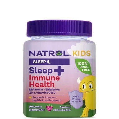 Мелатонин при безсъние и за имунната система 4+ години x50 дражета Natrol