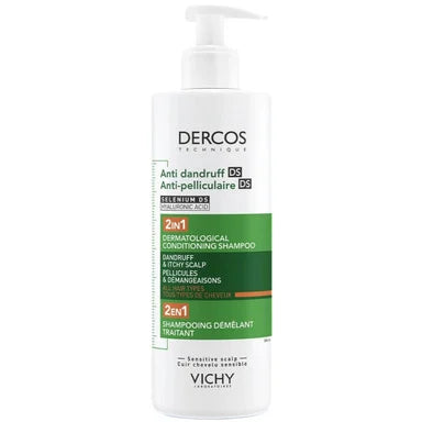 Vichy Dercos 2в1 Шампоан и балсам против пърхот x390 мл