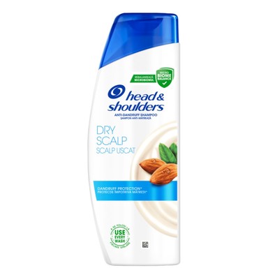 Head and Shoulders Dry Scalp Шампоан против пърхот за сух скалп с бадемово масло x330 мл
