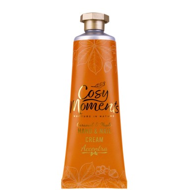 Cosy Moments Крем за ръце с аромат на карамел и клен оранжев цвят х60 мл