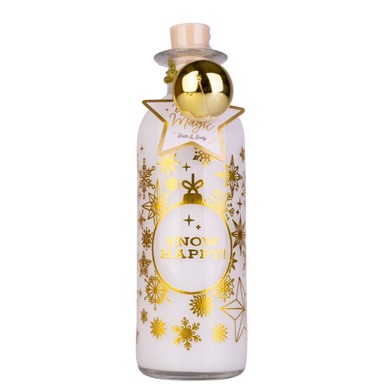 Winter Magic Душ гел с аромат на зимен бриз с висулка топка в златист цвят х230 мл