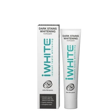iWhite Dark Stains Избелваща паста за зъби против петна х75 мл