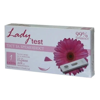 Lady Test Тест за бременност касета х1 брой