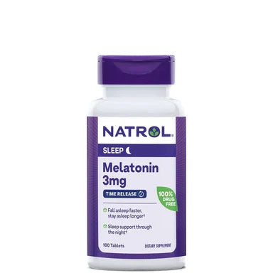 Мелатонин 3 мг х100 таблетки Natrol