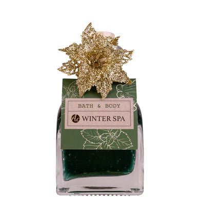 Winter Spa Душ гел с аромат на зимна гора зелен куб х100 мл