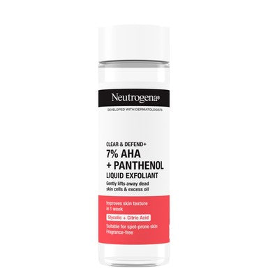 Neutrogena Clear and Defend+ Течен ексфолиант за лице x125 мл