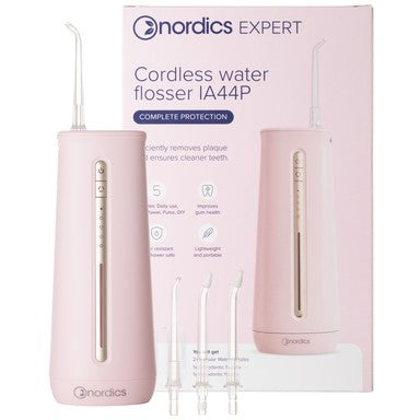 Nordics Expert IA44 Безжичен зъбен душ розов цвят