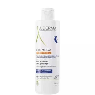 A-Derma Exomega Control Успокояваща вана срещу разчесване x200 мл
