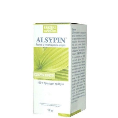 Alsypin Разтвор за устната кухина и венците x100 мл