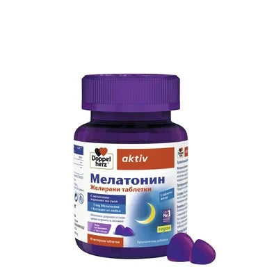 Doppelherz aktiv Мелатонин х40 желирани таблетки