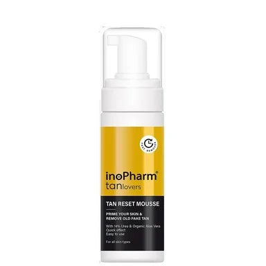 Inopharm Tan lovers Мус за премахване на изкуствен тен за тяло x150 мл