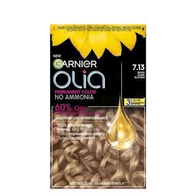 Garnier Olia Безамонячна боя за коса 7.13 Бежово тъмно русо