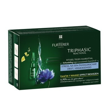 Rene Furterer Triphasic Серум против реакционен косопад 5 мл x12 ампули