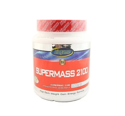 Supermass 2100 + креатин банан x500 г  Biogame