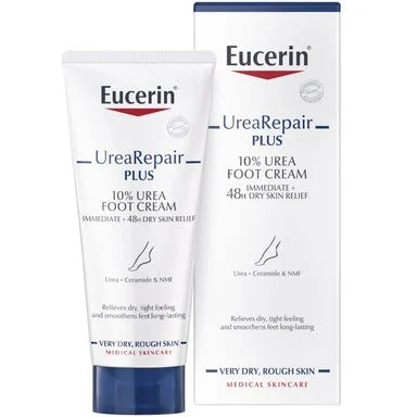 Eucerin UreaRepair Plus Възстановяващ крем за крака с 10% урея x100 мл