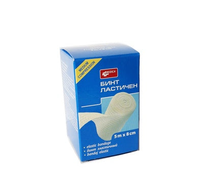 Ластичен бинт 5 м/8 см Medica